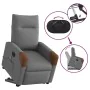 Sillón de masaje eléctrico reclinable elevable tela gris oscuro by , Armchairs - Ref: Foro24-3324031, Price: 338,80 €, Discou...