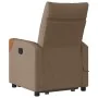 Sillón de masaje eléctrico reclinable elevable tela marrón by , Armchairs - Ref: Foro24-3324033, Price: 352,34 €, Discount: %