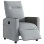 Sillón reclinable eléctrico tela gris claro by , Armchairs - Ref: Foro24-3324038, Price: 240,33 €, Discount: %