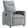 Sillón reclinable eléctrico tela gris claro by , Armchairs - Ref: Foro24-3324038, Price: 240,33 €, Discount: %