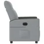 Sillón reclinable eléctrico tela gris claro by , Armchairs - Ref: Foro24-3324038, Price: 240,33 €, Discount: %