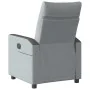 Sillón reclinable eléctrico tela gris claro by , Armchairs - Ref: Foro24-3324038, Price: 240,33 €, Discount: %