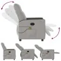 Sillón reclinable de masaje eléctrico tela gris nube von , Sessel - Ref: Foro24-3324044, Preis: 259,11 €, Rabatt: %