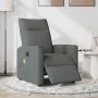 Sillón reclinable de masaje eléctrico tela gris oscuro by , Armchairs - Ref: Foro24-3324046, Price: 257,90 €, Discount: %