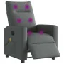 Sillón reclinable de masaje eléctrico tela gris oscuro by , Armchairs - Ref: Foro24-3324046, Price: 257,90 €, Discount: %