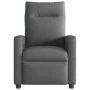 Sillón reclinable de masaje eléctrico tela gris oscuro by , Armchairs - Ref: Foro24-3324046, Price: 257,90 €, Discount: %