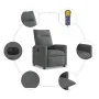 Sillón reclinable de masaje eléctrico tela gris oscuro by , Armchairs - Ref: Foro24-3324046, Price: 257,90 €, Discount: %