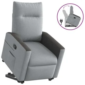 Sillón reclinable elevable de tela gris claro von , Sessel - Ref: Foro24-3324052, Preis: 273,05 €, Rabatt: %