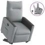 Sillón reclinable elevable de tela gris claro by , Armchairs - Ref: Foro24-3324052, Price: 272,94 €, Discount: %