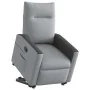 Sillón reclinable elevable de tela gris claro by , Armchairs - Ref: Foro24-3324052, Price: 272,94 €, Discount: %