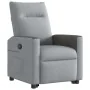 Sillón reclinable elevable de tela gris claro by , Armchairs - Ref: Foro24-3324052, Price: 272,94 €, Discount: %
