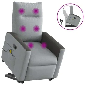 Sillón de masaje reclinable de pie de tela gris claro von , Sessel - Ref: Foro24-3324059, Preis: 289,90 €, Rabatt: %