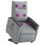 Sillón de masaje reclinable de pie de tela gris claro von , Sessel - Ref: Foro24-3324059, Preis: 289,90 €, Rabatt: %
