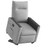 Sillón eléctrico reclinable elevable de tela gris nube de , Sillones - Ref: Foro24-3324065, Precio: 325,28 €, Descuento: %