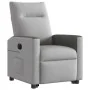 Sillón eléctrico reclinable elevable de tela gris nube de , Sillones - Ref: Foro24-3324065, Precio: 325,28 €, Descuento: %