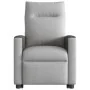 Sillón eléctrico reclinable elevable de tela gris nube de , Sillones - Ref: Foro24-3324065, Precio: 325,28 €, Descuento: %