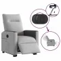 Sillón eléctrico reclinable elevable de tela gris nube de , Sillones - Ref: Foro24-3324065, Precio: 325,28 €, Descuento: %