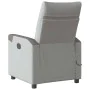 Sillón reclinable de masaje eléctrico tela gris nube de , Sillones - Ref: Foro24-3324084, Precio: 255,67 €, Descuento: %