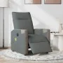 Sillón reclinable de masaje eléctrico tela gris oscuro by , Armchairs - Ref: Foro24-3324086, Price: 254,72 €, Discount: %