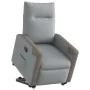 Sillón reclinable elevable de tela gris claro by , Armchairs - Ref: Foro24-3324090, Price: 275,40 €, Discount: %