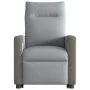 Sillón reclinable elevable de tela gris claro by , Armchairs - Ref: Foro24-3324090, Price: 275,40 €, Discount: %