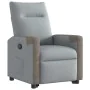Sillón reclinable elevable de tela gris claro by , Armchairs - Ref: Foro24-3324090, Price: 275,40 €, Discount: %