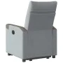 Sillón reclinable elevable de tela gris claro by , Armchairs - Ref: Foro24-3324090, Price: 275,40 €, Discount: %
