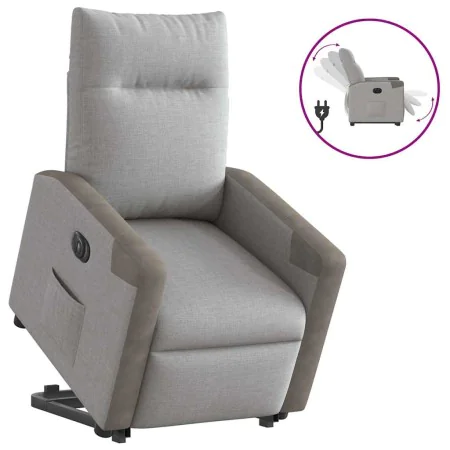 Sillón eléctrico reclinable elevable de tela gris nube von , Sessel - Ref: Foro24-3324099, Preis: 319,52 €, Rabatt: %