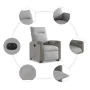Sillón eléctrico reclinable elevable de tela gris nube von , Sessel - Ref: Foro24-3324099, Preis: 319,52 €, Rabatt: %