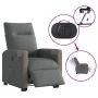 Sillón eléctrico reclinable elevable de tela gris oscuro de , Sillones - Ref: Foro24-3324101, Precio: 322,88 €, Descuento: %