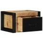 Mesita de noche madera maciza de mango 40x35x25 cm de , Mesitas de noche - Ref: Foro24-4015945, Precio: 66,01 €, Descuento: %