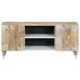 Mueble de TV madera maciza de mango 105x33,5x46 cm by , CD and DVD storage - Ref: Foro24-4018664, Price: 79,28 €, Discount: %