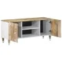 Mueble de TV madera maciza de mango 105x33,5x46 cm by , CD and DVD storage - Ref: Foro24-4018664, Price: 79,28 €, Discount: %