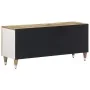 Mueble de TV madera maciza de mango 105x33,5x46 cm by , CD and DVD storage - Ref: Foro24-4018664, Price: 79,28 €, Discount: %