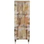 Aparador alto madera maciza de mango 40x33,5x110 cm by , CD and DVD storage - Ref: Foro24-4018693, Price: 116,37 €, Discount: %