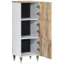 Aparador alto madera maciza de mango 40x33,5x110 cm by , CD and DVD storage - Ref: Foro24-4018693, Price: 116,37 €, Discount: %