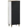 Aparador alto madera maciza de mango 40x33,5x110 cm by , CD and DVD storage - Ref: Foro24-4018693, Price: 116,37 €, Discount: %