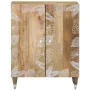 Aparador de madera maciza de mango 60x33,5x75 cm von , Schließfächer und Lagerschränke - Ref: Foro24-4018666, Preis: 104,99 €...