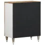 Aparador de madera maciza de mango 60x33,5x75 cm von , Schließfächer und Lagerschränke - Ref: Foro24-4018666, Preis: 104,99 €...