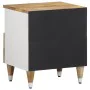 Mesita de noche de madera maciza de mango 40x33x46 cm von , Nachttische - Ref: Foro24-4018670, Preis: 47,55 €, Rabatt: %