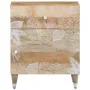 Mesita de noche madera maciza de mango 50x33x60 cm de , Mesitas de noche - Ref: Foro24-4018672, Precio: 85,73 €, Descuento: %