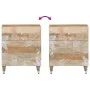 Mesita de noche madera maciza de mango 50x33x60 cm de , Mesitas de noche - Ref: Foro24-4018672, Precio: 85,73 €, Descuento: %