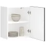 Armarios pared para cocina 2 uds Porto madera ingeniería negra de , Armarios de cocina - Ref: Foro24-854040, Precio: 100,03 €...