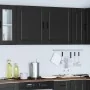 Armarios pared para cocina 2 uds Porto madera ingeniería negra de , Armarios de cocina - Ref: Foro24-854040, Precio: 100,03 €...