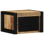 Mesitas de noche 2 piezas 40x35x25cm madera maciza rugosa mango de , Mesitas de noche - Ref: Foro24-4015947, Precio: 127,03 €...