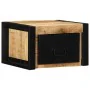 Mesitas de noche 2 piezas 40x35x25cm madera maciza rugosa mango de , Mesitas de noche - Ref: Foro24-4015947, Precio: 127,03 €...