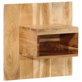 Mesita de noche madera maciza de acacia 50x27x50 cm by , Nightstands - Ref: Foro24-4017523, Price: 57,56 €, Discount: %