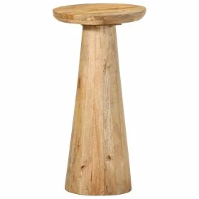 Mesa auxiliar madera maciza de mango Ø30x60 cm by , Side tables - Ref: Foro24-4017542, Price: 139,03 €, Discount: %