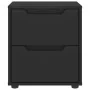 Mesilla de noche VISNES negra 45x40x50 cm madera de ingeniería by , Nightstands - Ref: Foro24-4108281, Price: 74,56 €, Discou...