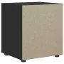 Mesilla de noche VISNES negra 45x40x50 cm madera de ingeniería by , Nightstands - Ref: Foro24-4108281, Price: 74,56 €, Discou...